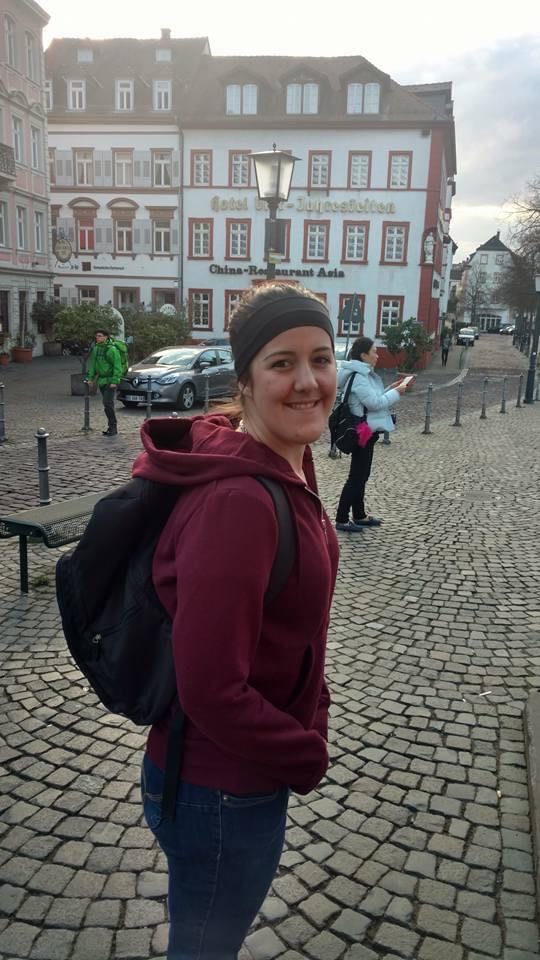 Melissa during her military service in Germany